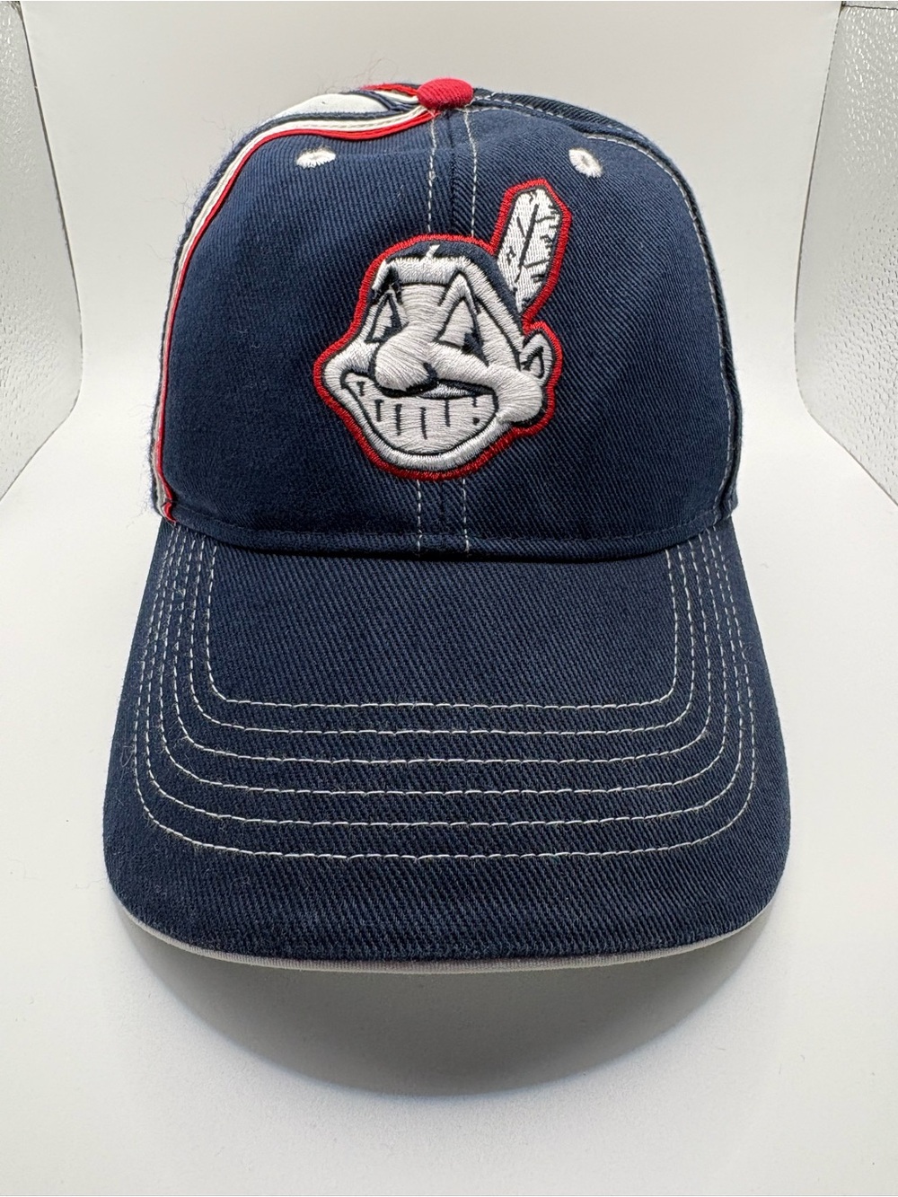 47 Brand Cleveland Indians Chief Wahoo Youth Adjustable Hat MLB